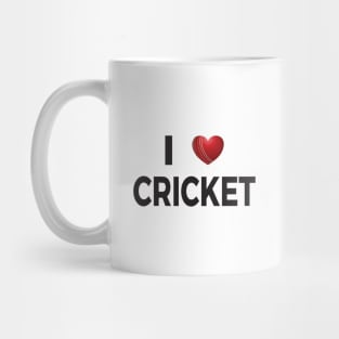 I Love Cricket Mug